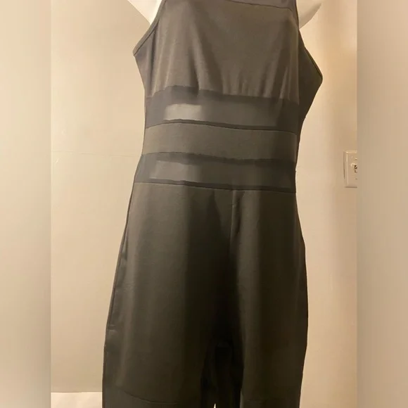 Peek-A-Boo🚦- 1 Piece Solid Color; Stretch & Sheer Body Suit - Picture 5 of 13